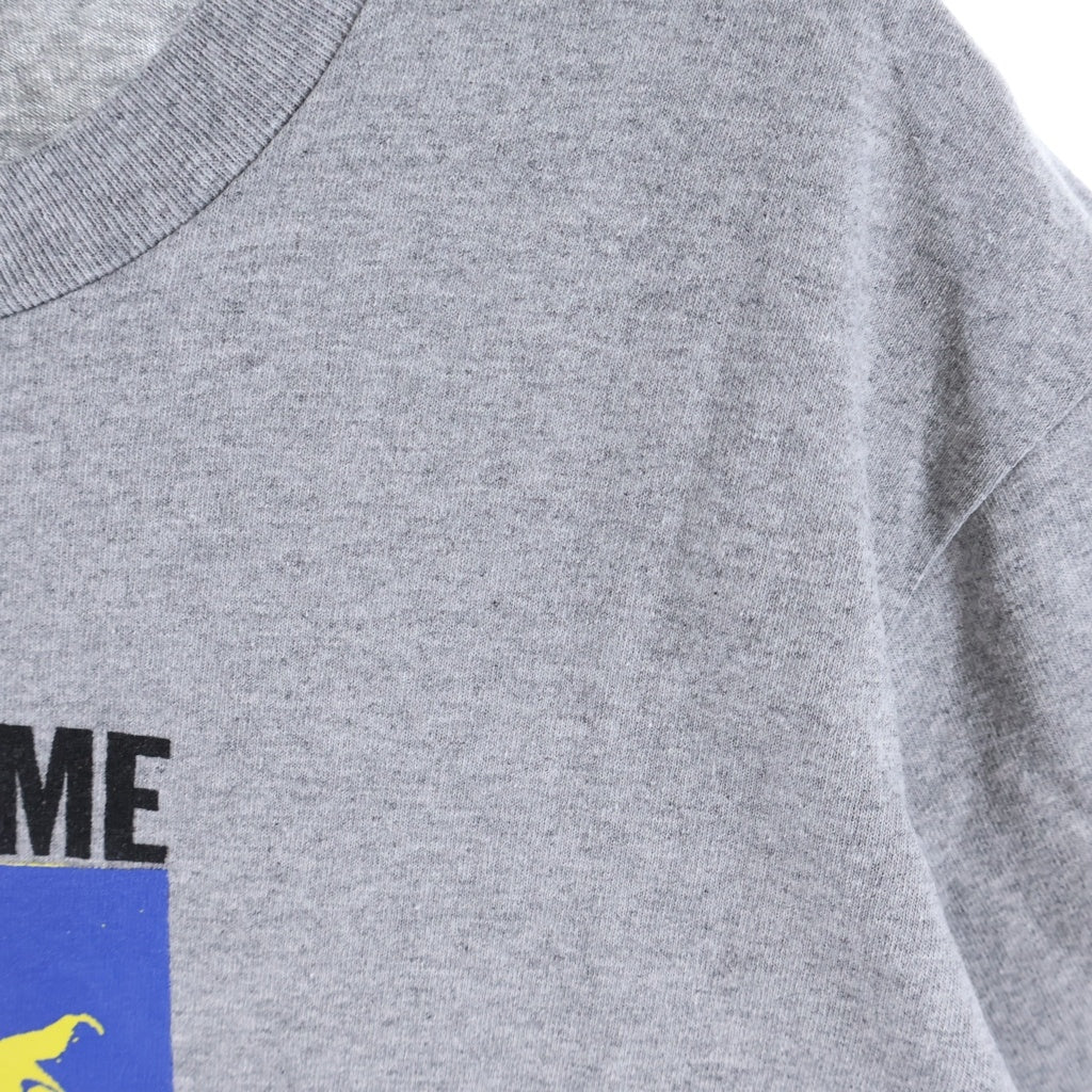 SUPREME(シュプリーム) 26SS Wish Tee Heather Grey フロントロゴ 半袖Tシャツカットソー グレー