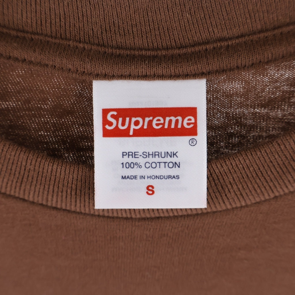 SUPREME(シュプリーム) 26SS FML Tee フロントロゴ 半袖Tシャツカットソー ブラウン