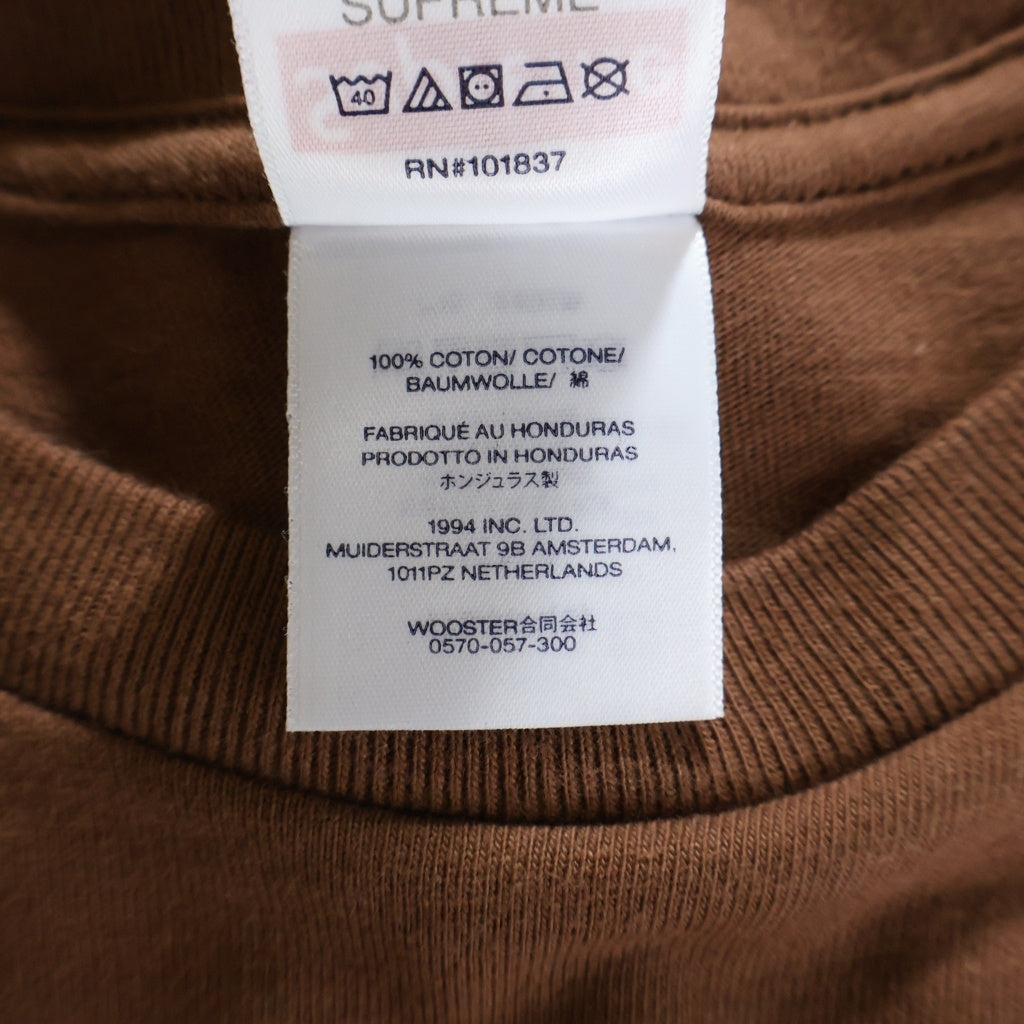 SUPREME(シュプリーム) 26SS FML Tee フロントロゴ 半袖Tシャツカットソー ブラウン