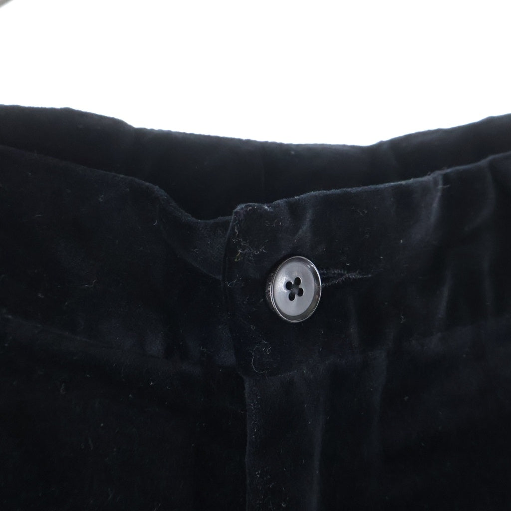 SUPREME(シュプリーム) 23AW Velvet Suit ベルベット ベロア地 セットアップ スーツ ブラック