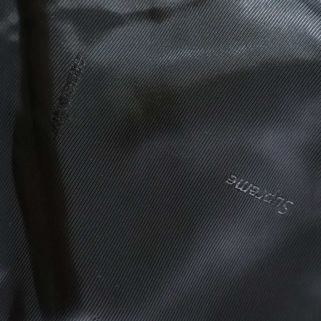 SUPREME(シュプリーム) 23AW Velvet Suit ベルベット ベロア地 セットアップ スーツ ブラック