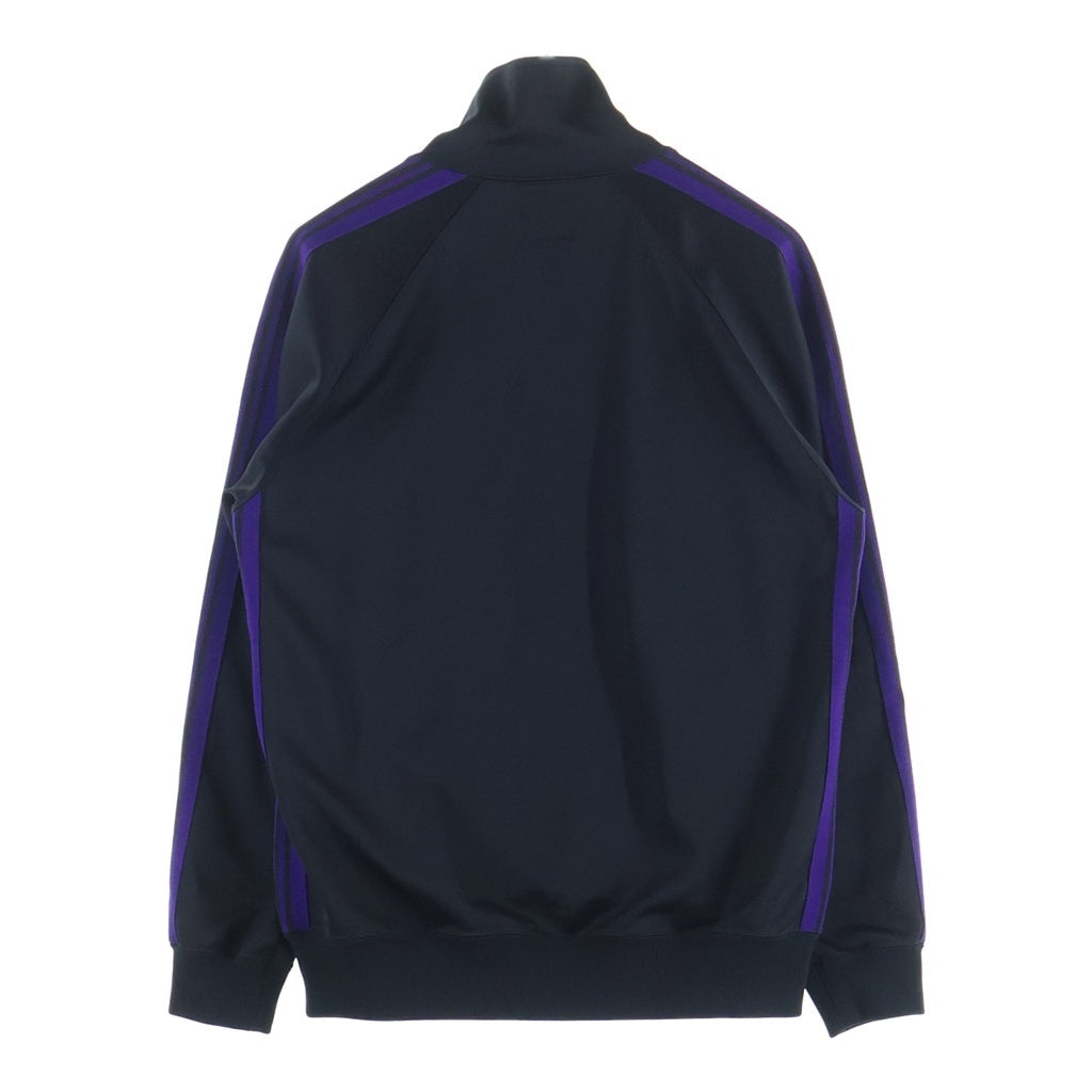 Needles(ニードルス) 23AW TRACK JACKET パピヨン刺繍 ジップアップトラックジャケット ブラック/パープル MR509