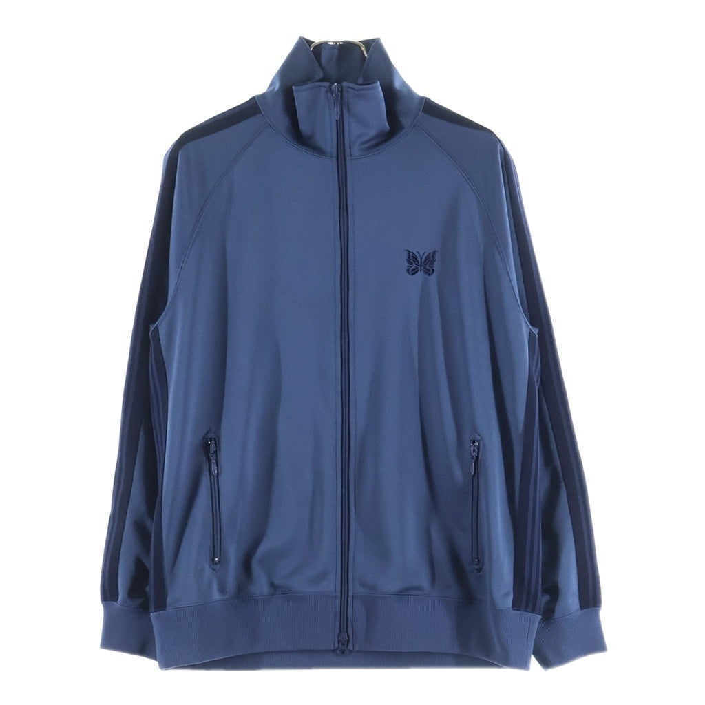 Needles(ニードルス) ×JOURNAL STANDARD 別注 TRACK JACKET パピヨン刺繍 ジップアップトラックジャケット ブルー MR484