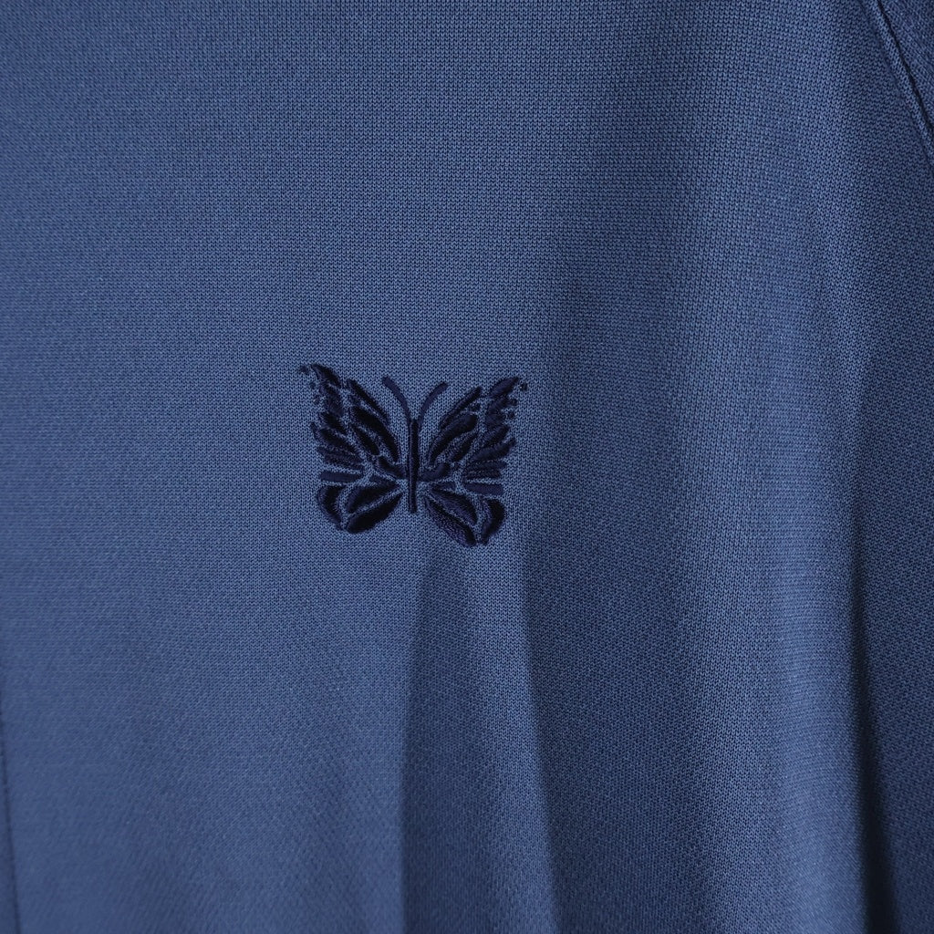 Needles(ニードルス) ×JOURNAL STANDARD 別注 TRACK JACKET パピヨン刺繍 ジップアップトラックジャケット ブルー MR484