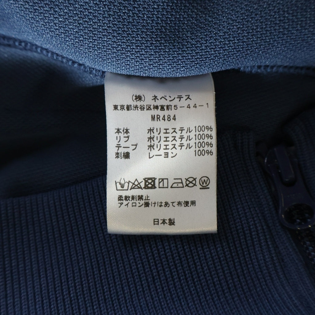 Needles(ニードルス) ×JOURNAL STANDARD 別注 TRACK JACKET パピヨン刺繍 ジップアップトラックジャケット ブルー MR484