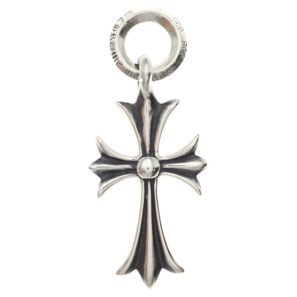 CHROME HEARTS(クロムハーツ) TINY CH CROSS タイニーCHクロス チャーム ネックレストップ シルバー BCA382