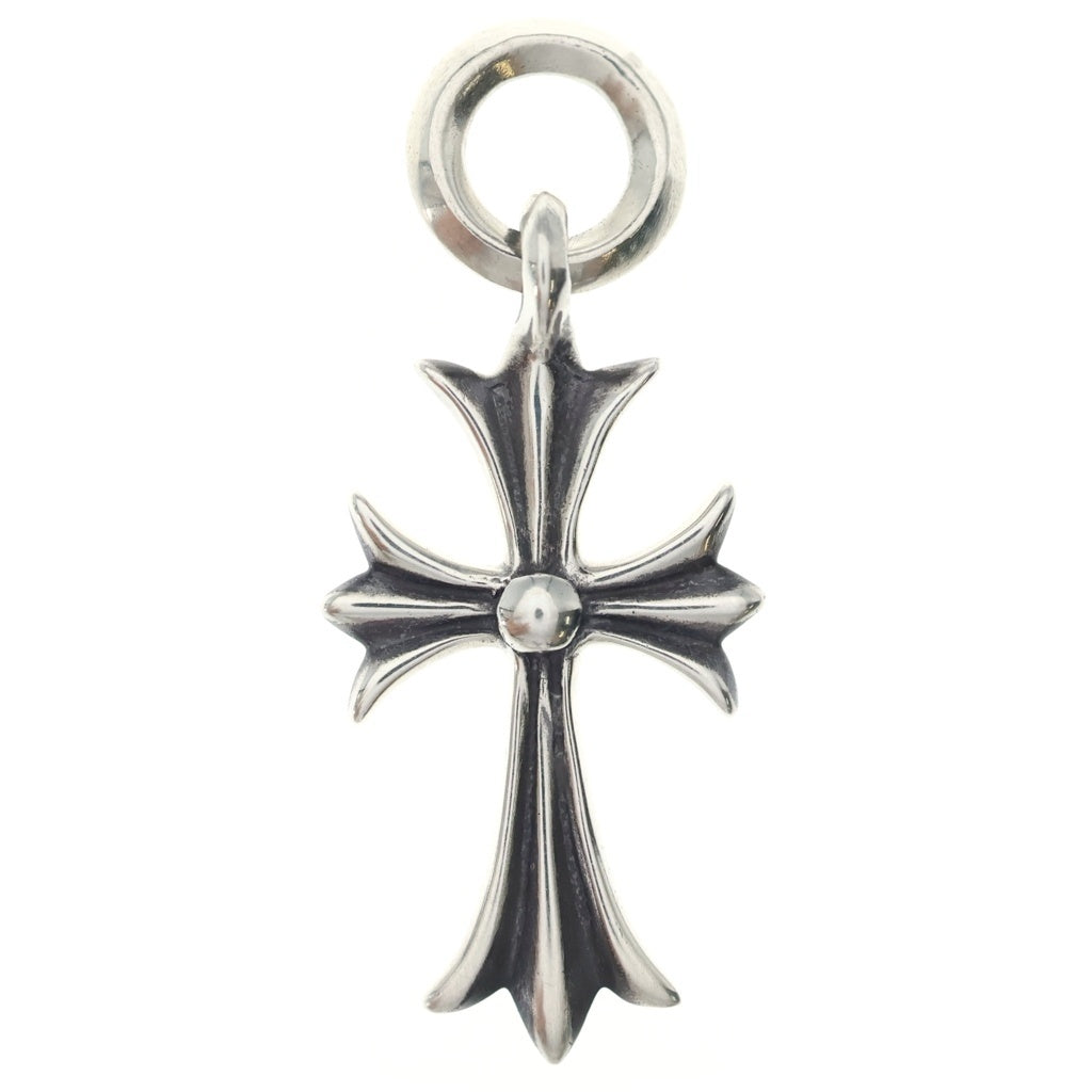 CHROME HEARTS(クロムハーツ) TINY CH CROSS タイニーCHクロス チャーム ネックレストップ シルバー BCA382