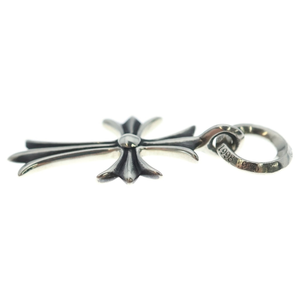 CHROME HEARTS(クロムハーツ) TINY CH CROSS タイニーCHクロス チャーム ネックレストップ シルバー BCA382