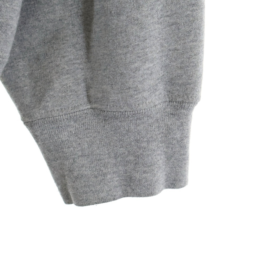 SUPREME(シュプリーム) 18SS Contrast Small Box logo Zip Up Sweatshirt コントラスト スモールボックスロゴ ジップアップパーカー フーディー グレー/イエロー -