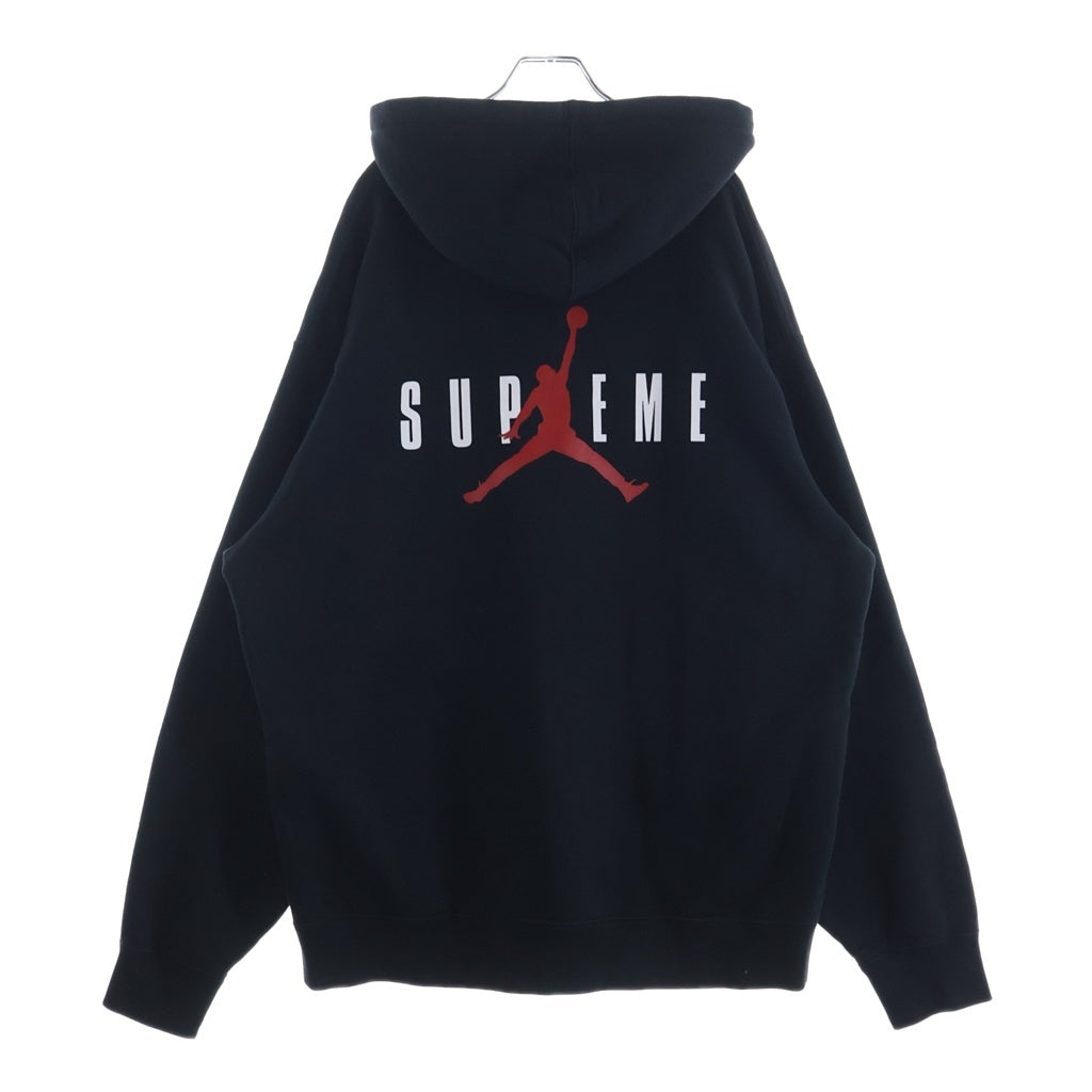 SUPREME(シュプリーム) 24AW×NIKE Jordan Hooded Sweatshirt ジョーダン フーデッドプルオーバーパーカー フーディー ブラック HF0836-010