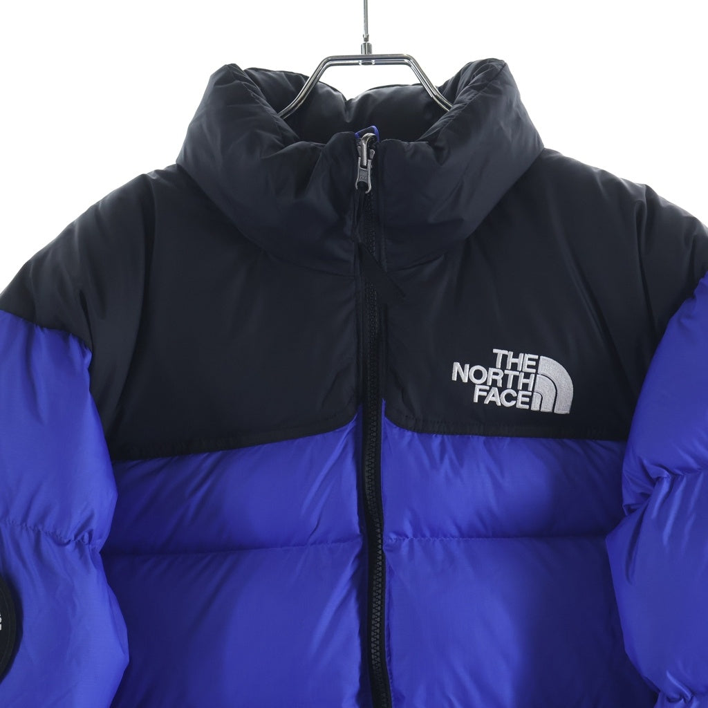 THE NORTH FACE(ザノースフェイス) 92 RETRO ANNIVERSARY NUPTSE JACKET レトロ アニバーサリー ヌプシ ダウンジャケット ブラック/ブルー NF0A7WWB