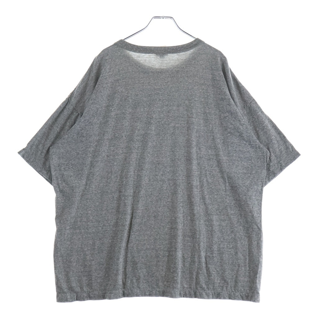 SAINT MICHAEL(セントマイケル) 25SS×BerBerJin Young ベルベルジン ヤング フロントプリント 半袖Tシャツ カットソー グレー SM-HR8-0000-C37