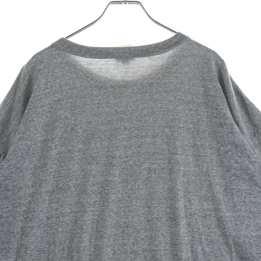 SAINT MICHAEL(セントマイケル) 25SS×BerBerJin Young ベルベルジン ヤング フロントプリント 半袖Tシャツ カットソー グレー SM-HR8-0000-C37