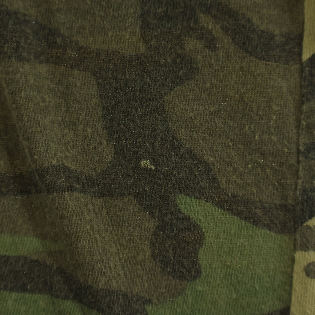 CHROME HEARTS(クロムハーツ) OLD CAMO HORSESHOE オールド カモフラ ホースシュー プリント半袖Tシャツ カットソー カーキ/ゴールド -
