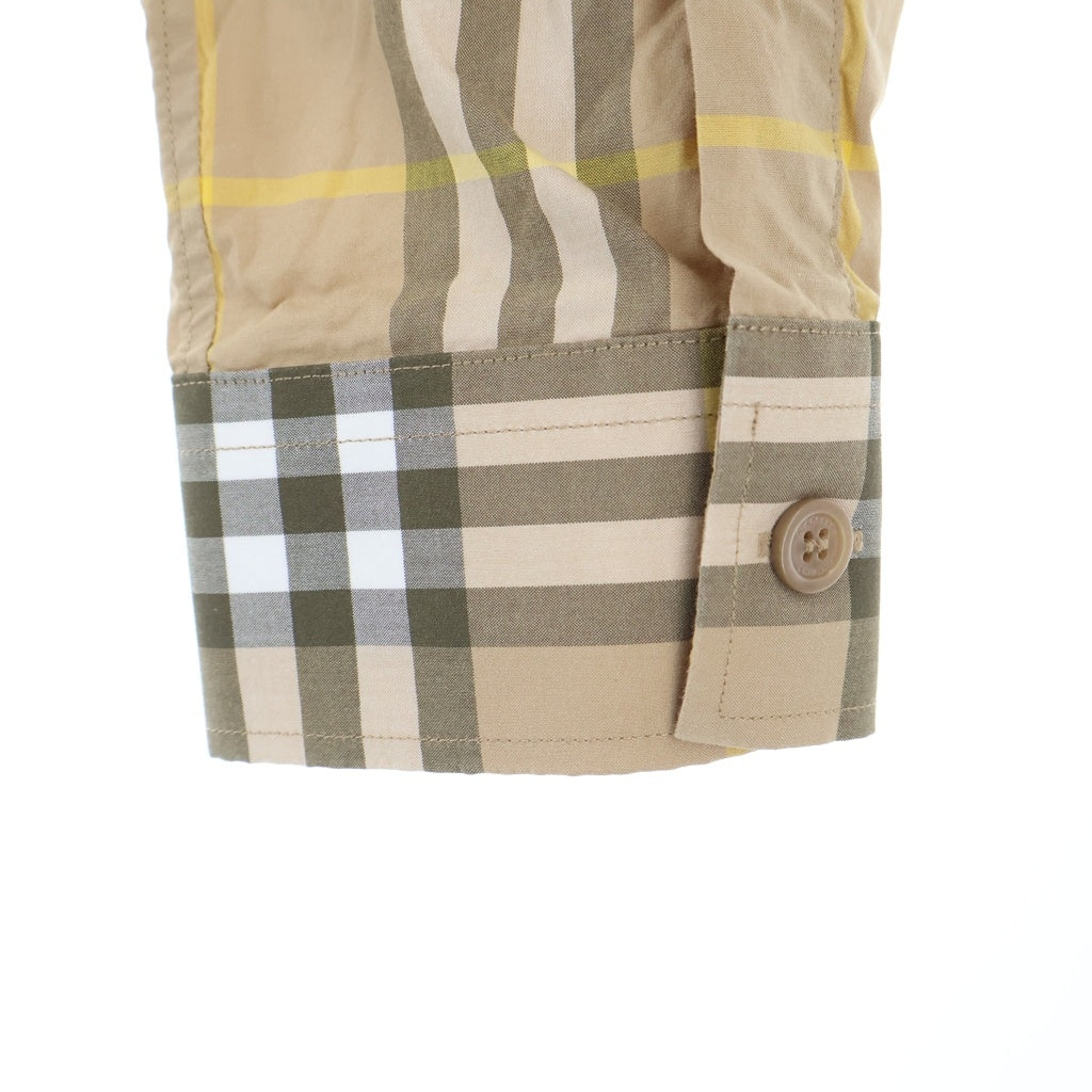BURBERRY(バーバリー) NOVA CHECK SHIRT ノヴァ チェックシャツ ベージュ 8055492