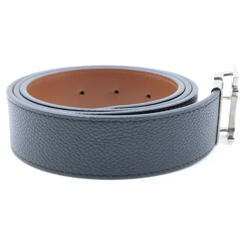 BURBERRY(バーバリー) TB REVERSIBLE LEATHER BELT TBロゴ リバーシブル レザーベルト ブラック/ブラウン