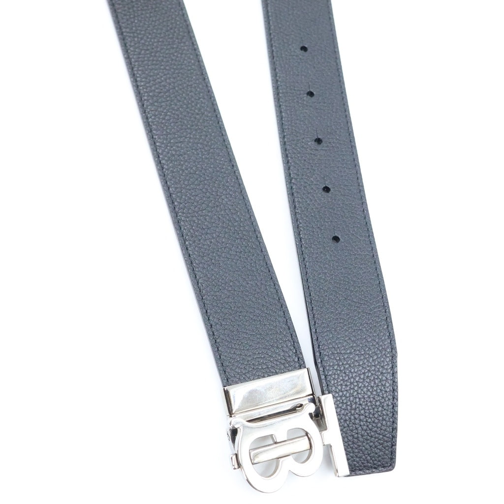 BURBERRY(バーバリー) TB REVERSIBLE LEATHER BELT TBロゴ リバーシブル レザーベルト ブラック/ブラウン