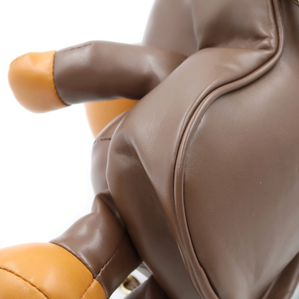 A BATHING APE(アベイシングエイプ) BABY MILO PLUSH DOLL CHAIN SHOULDER BAG ベイビーマイロ チェーンショルダーバッグ ブラウン レディース