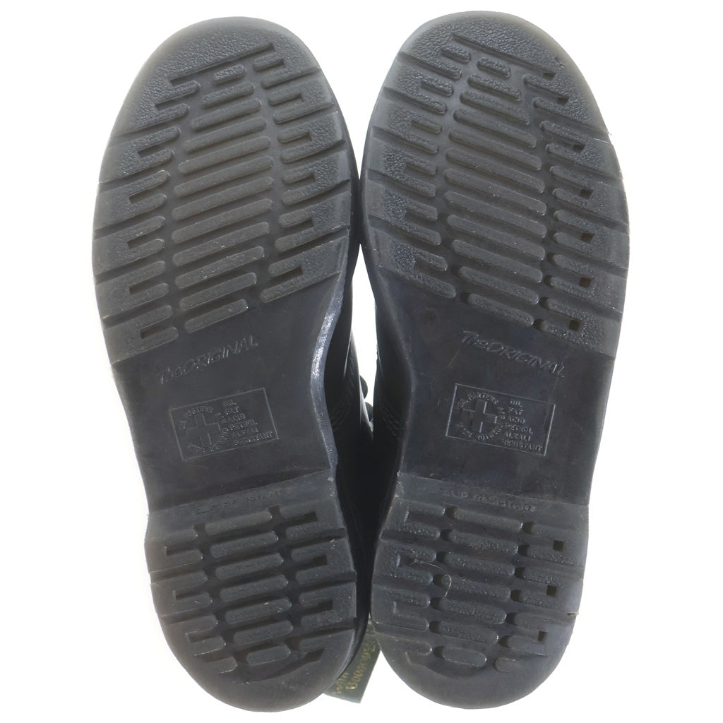 A BATHING APE(アベイシングエイプ) ×DR.MARTENS 10HOLE STEEL TOE CAP SHOES 10ホール スティール ハイカットレザーブーツ カーキ US9/27cm