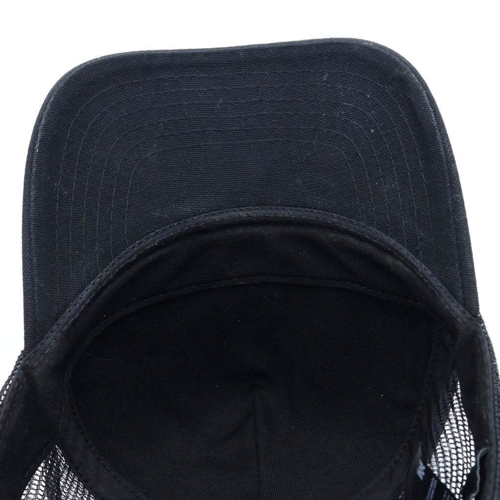 AMIRI(アミリ) MA LOGO TRUCKER ロゴ刺繍 トラッカー メッシュキャップ ブラック XMAH009