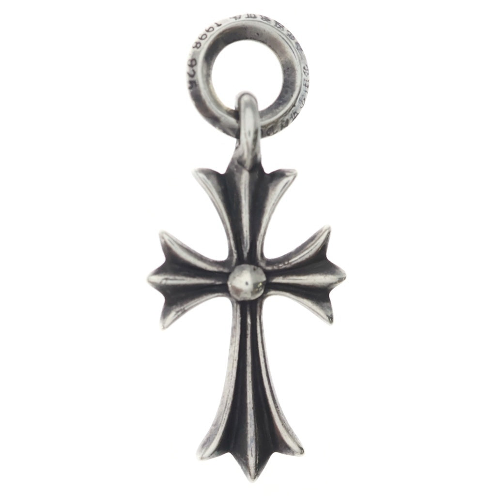 CHROME HEARTS(クロムハーツ) TINY CH CROSS タイニーCHクロス チャーム ネックレストップ シルバー BCA382
