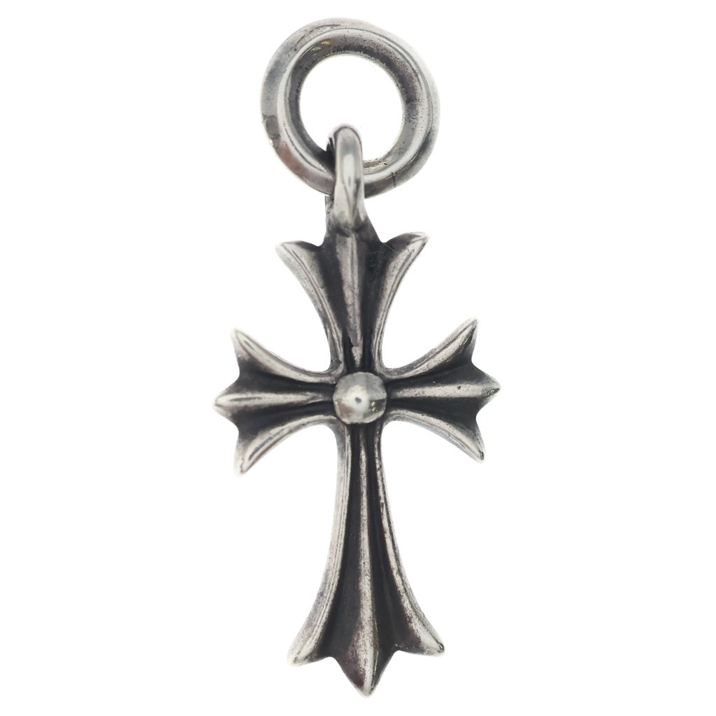 CHROME HEARTS(クロムハーツ) TINY CH CROSS タイニーCHクロス チャーム ネックレストップ シルバー BCA382