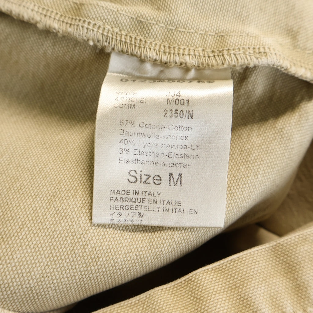 NO BRAND(ノーブランド) 【NUMERI】 Work Jacket ワークジャケット バックプリント ベージュ JJ4