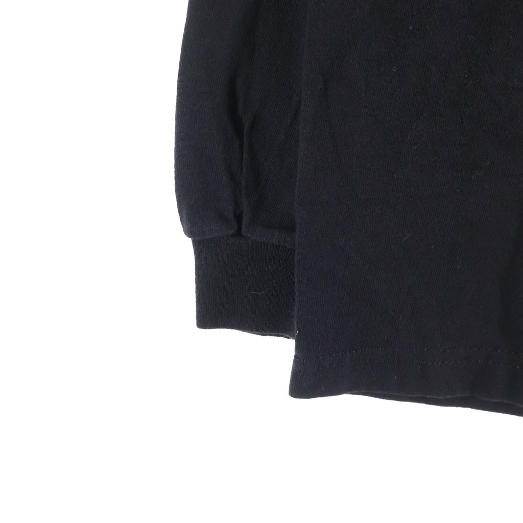 WACKO MARIA(ワコマリア) TIM LEHI CREW NECK LONG SLEEVE クルーネック 長袖カットソー バックプリント 虎 ブラック