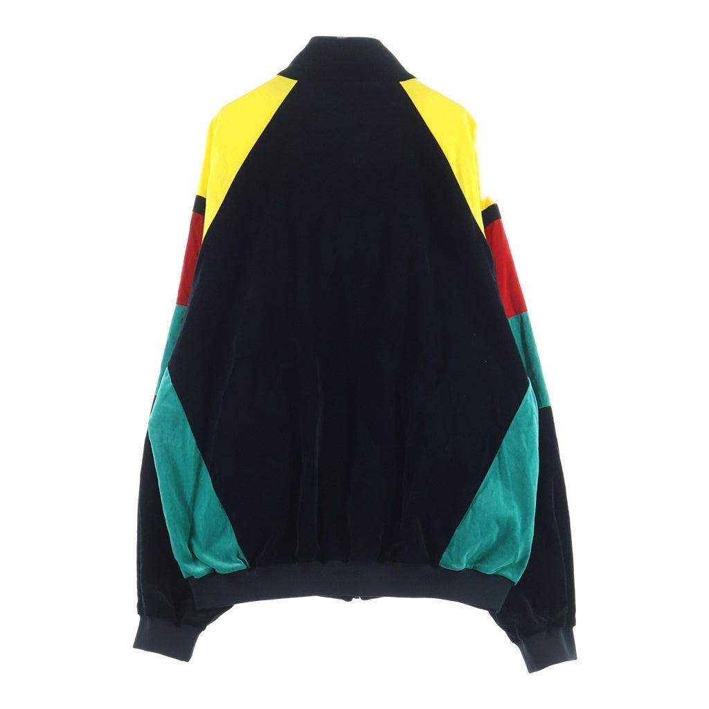 WACKO MARIA(ワコマリア) 23AW VELVETEEN TRACK JACKET ベロア トラックジャケット ブラック 23FW-WMO-TJ06