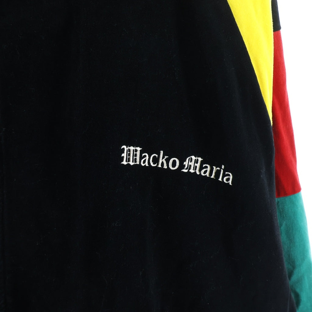 WACKO MARIA(ワコマリア) 23AW VELVETEEN TRACK JACKET ベロア トラックジャケット ブラック 23FW-WMO-TJ06