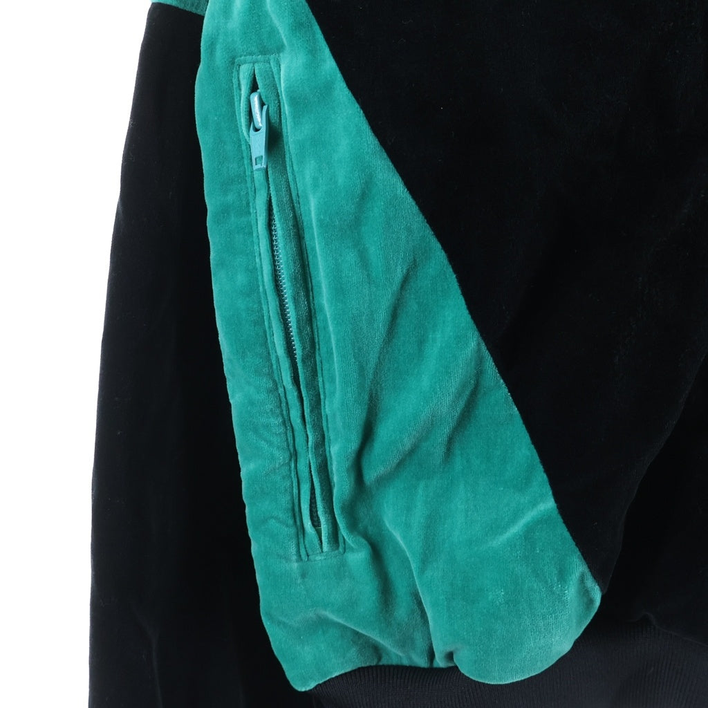 WACKO MARIA(ワコマリア) 23AW VELVETEEN TRACK JACKET ベロア トラックジャケット ブラック 23FW-WMO-TJ06