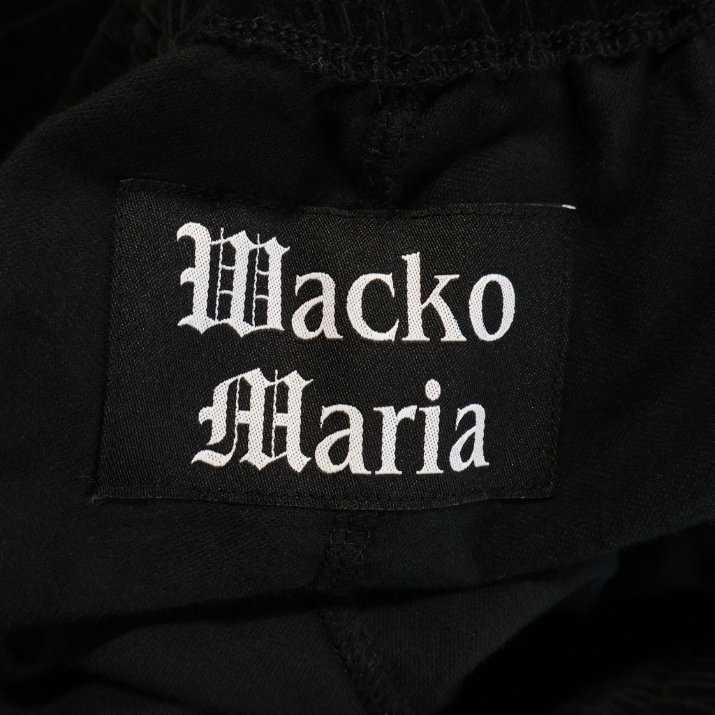 WACKO MARIA(ワコマリア) 23AW VELVETEEN TRACK PANTS ベロア トラックパンツ ブラック