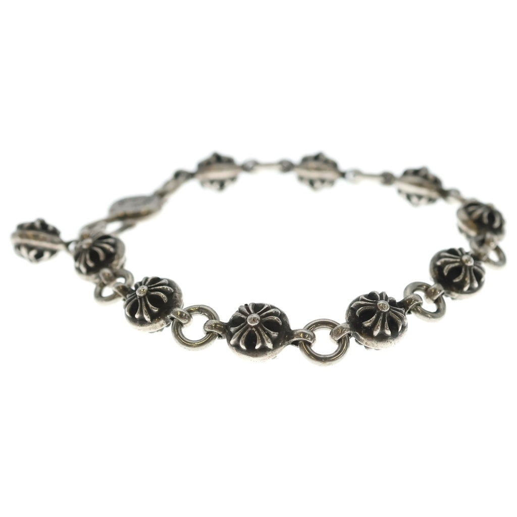 CHROME HEARTS(クロムハーツ) NO2 BALL #2クロスボールブレスレット シルバー BCA176