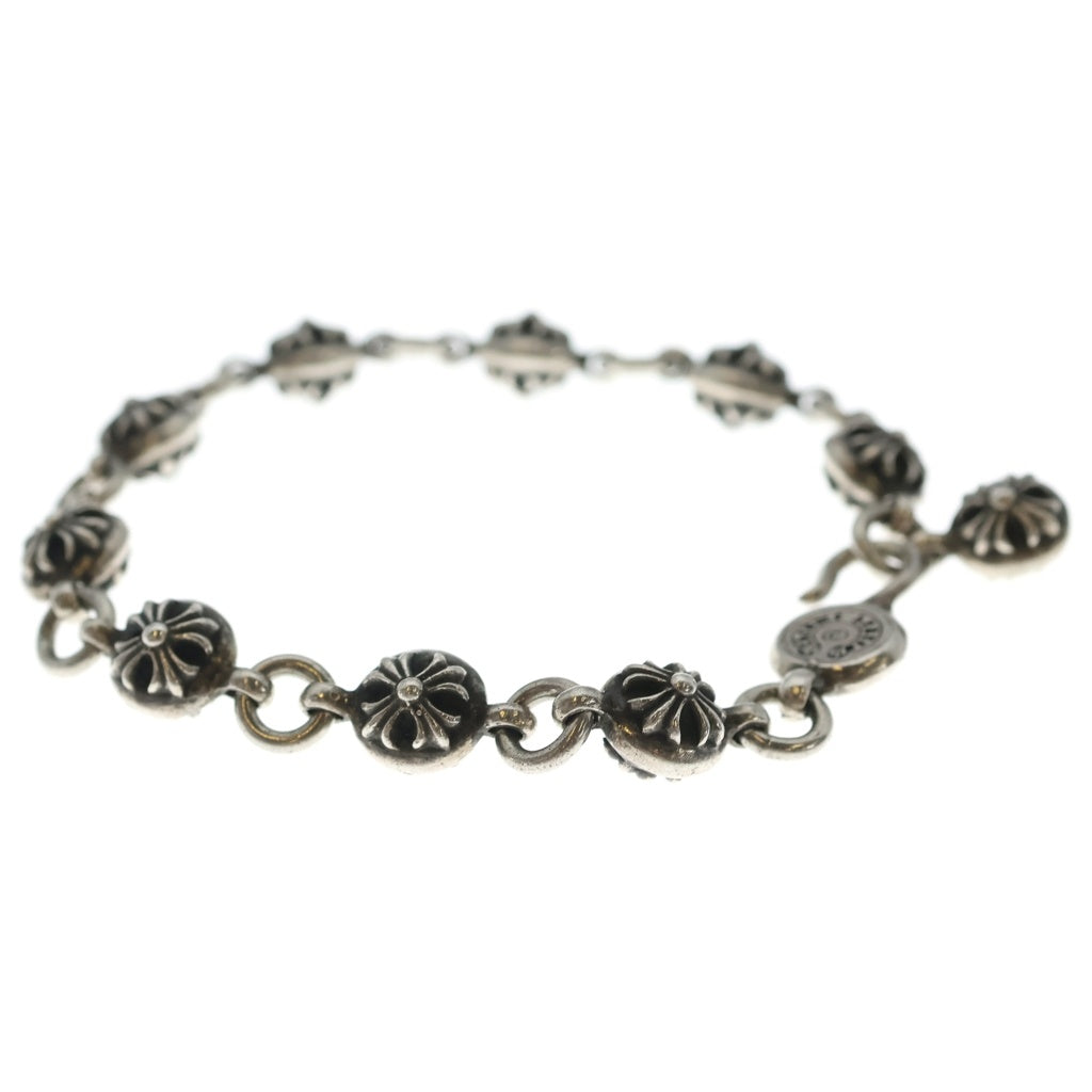 CHROME HEARTS(クロムハーツ) NO2 BALL #2クロスボールブレスレット シルバー BCA176