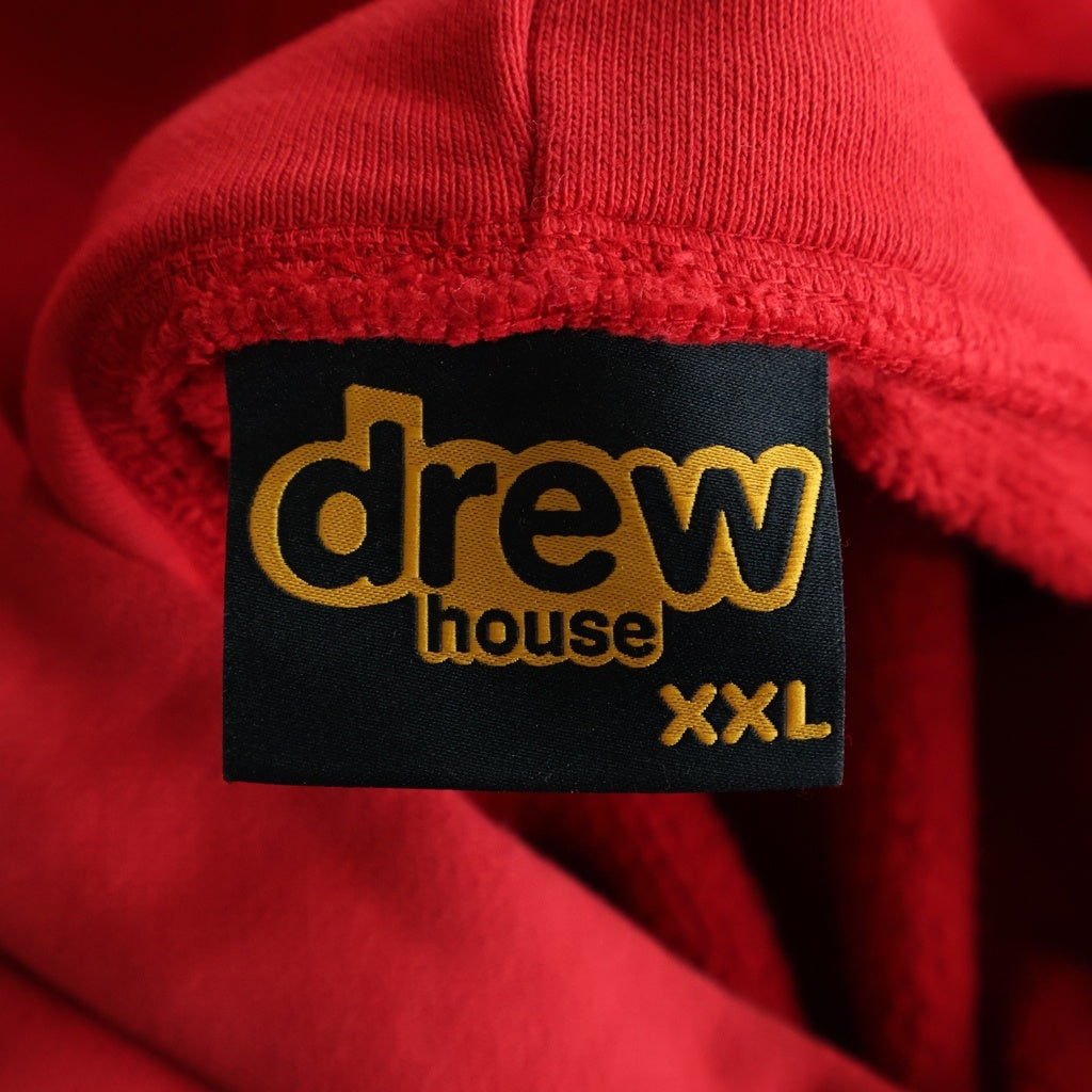 drew house(ドリューハウス) 22SS Alphabet Logo Foodie アルファベットロゴ フーディー レッド