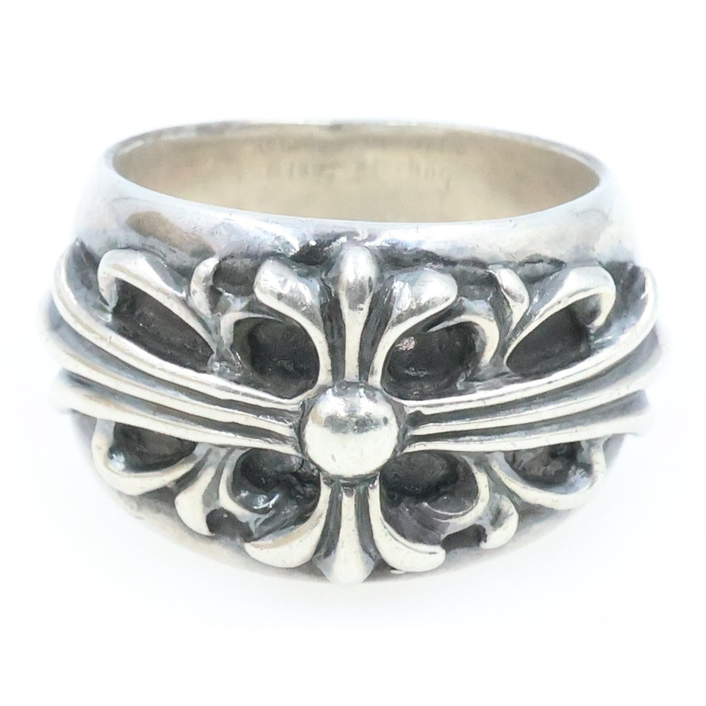 CHROME HEARTS(クロムハーツ) FLRL CRS フローラルクロス リング シルバー BCA346