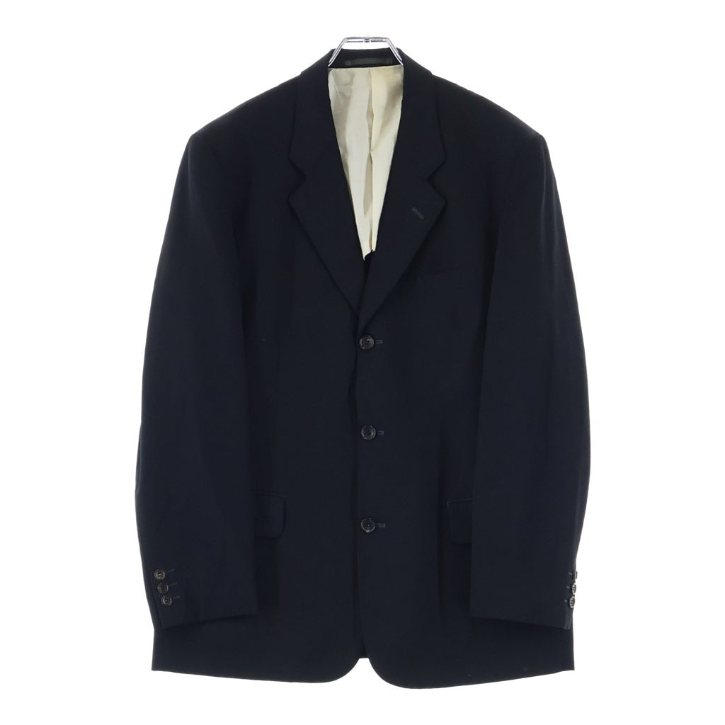 COMME des GARCONS HOMME(コムデギャルソンオム) 94AW テーラードジャケット リネン ブラック HJ-02011M