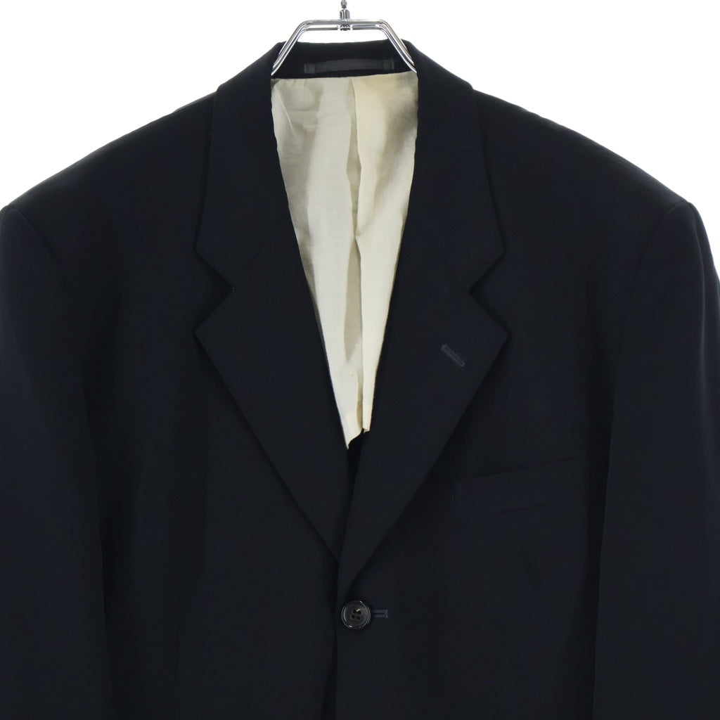 COMME des GARCONS HOMME(コムデギャルソンオム) 94AW テーラードジャケット リネン ブラック HJ-02011M