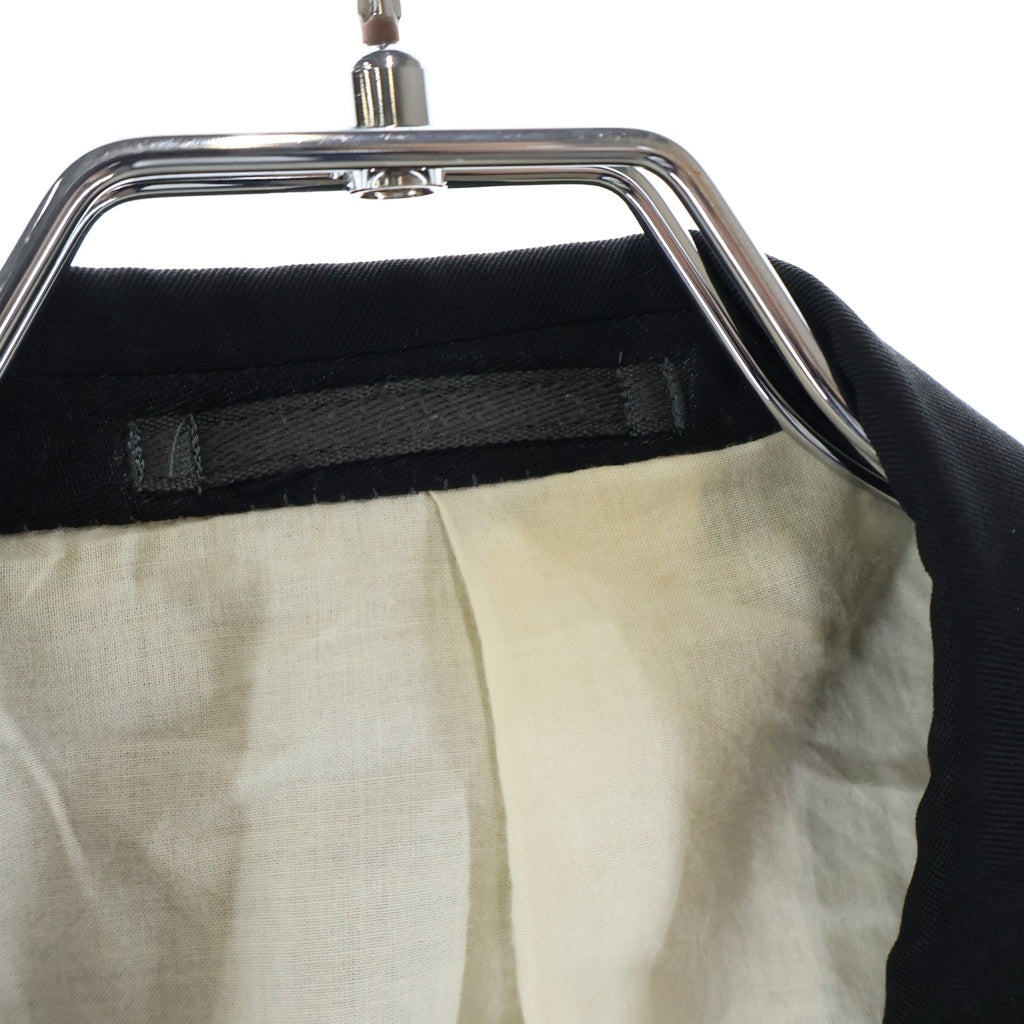 COMME des GARCONS HOMME(コムデギャルソンオム) 94AW テーラードジャケット リネン ブラック HJ-02011M