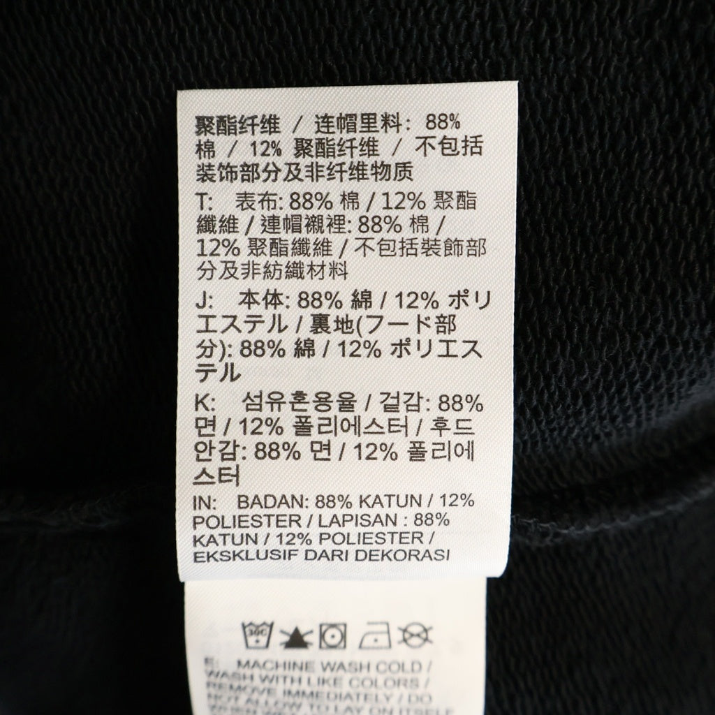 SAINT MICHAEL(セントマイケル) ×NIKE JORDAN M J SM FLC HOODIE ナイキ ジョーダン プルオーバースウェットパーカー フーディー ブラック FV4718-010