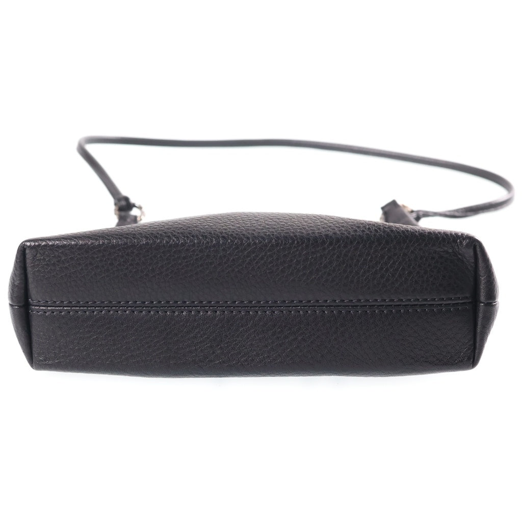 CHROME HEARTS(クロムハーツ) VIV ダガー装飾 レザーハンドバッグ ブラック レディース