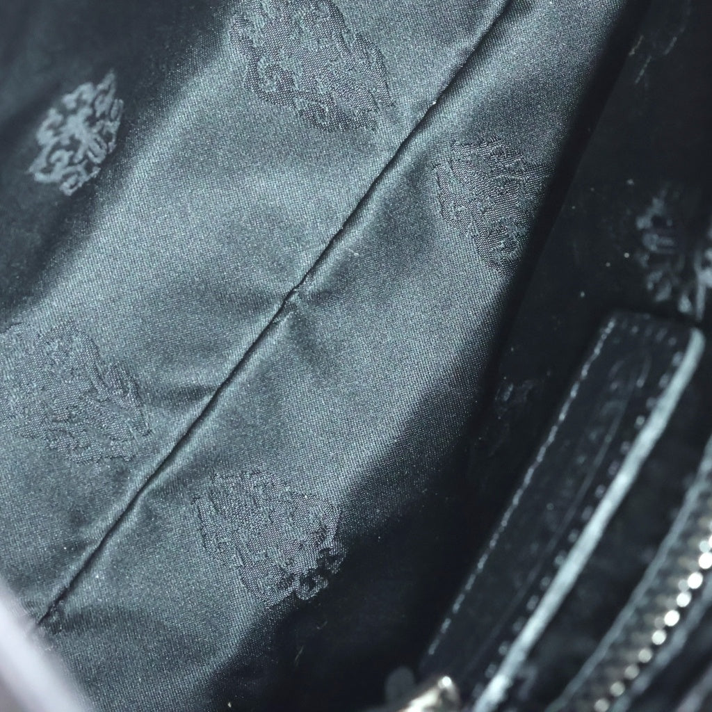 CHROME HEARTS(クロムハーツ) VIV ダガー装飾 レザーハンドバッグ ブラック レディース