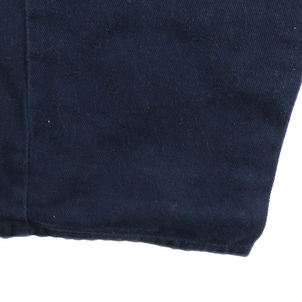 SUPREME(シュプリーム) Cotton Pants コットンパンツ ロゴパッチ ネイビー