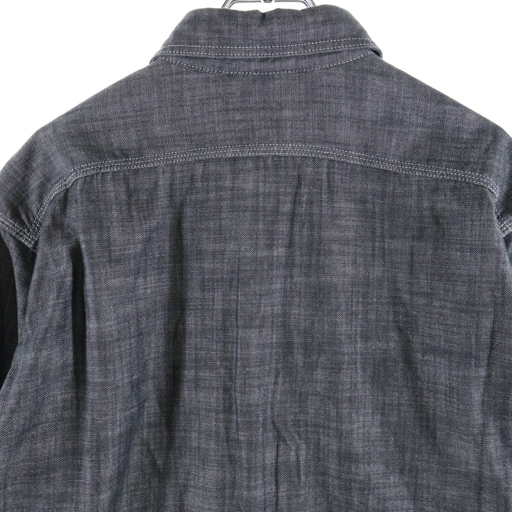 Engineered Garments(エンジニアド ガーメンツ) 24SS Work Shirts ワークシャツ 胸ポケット コットン グレー