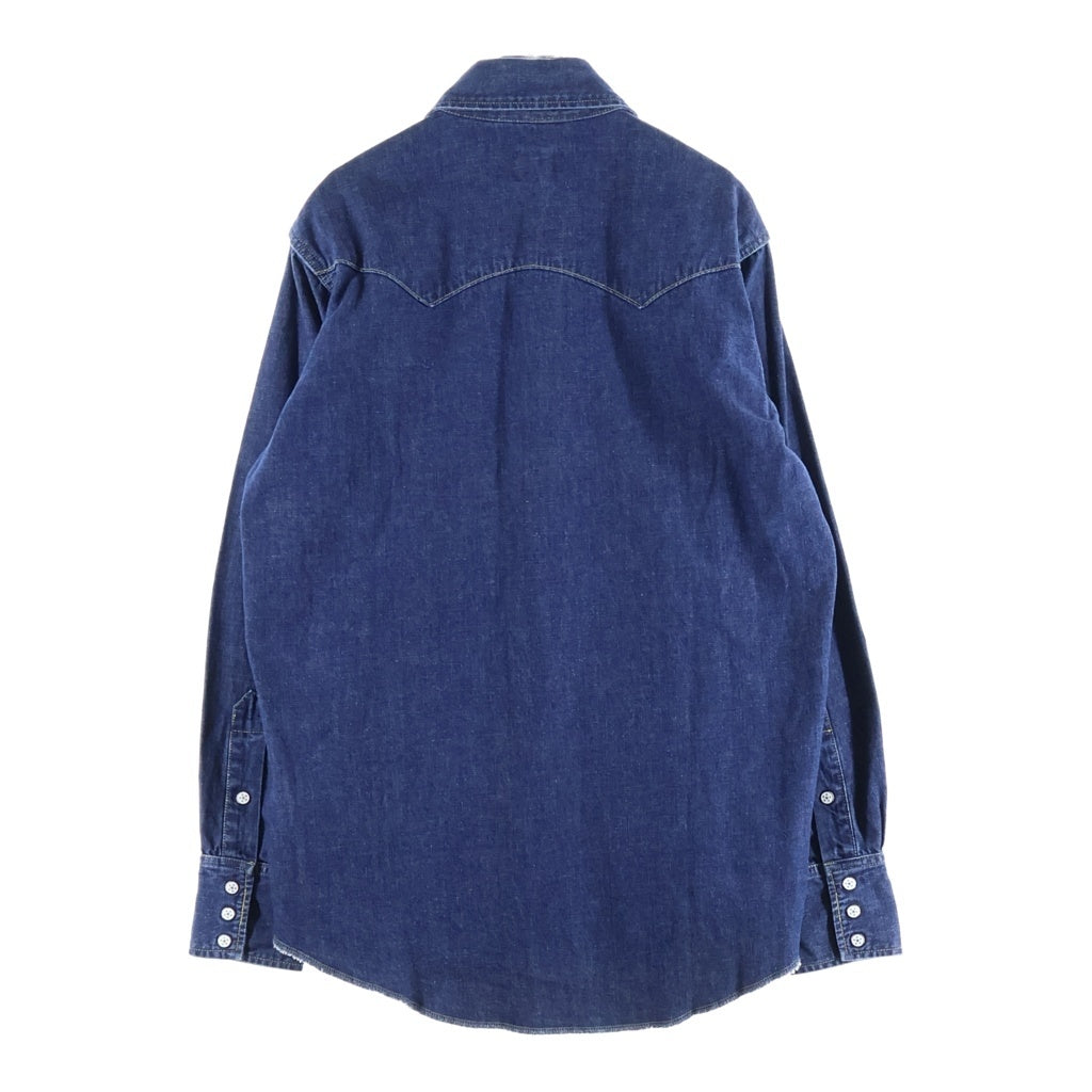 NEPENTHES(ネペンテス) HOGGS DENIM SHIRT ホッグス デニムシャツ 長袖シャツ コットン インディゴ