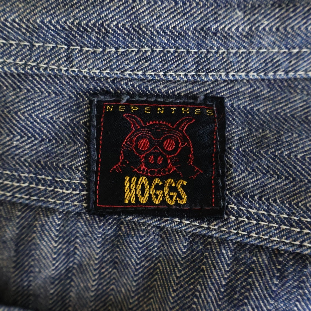 NEPENTHES(ネペンテス) HOGGS Painter Pants ペインターパンツ コットン ライトブルー