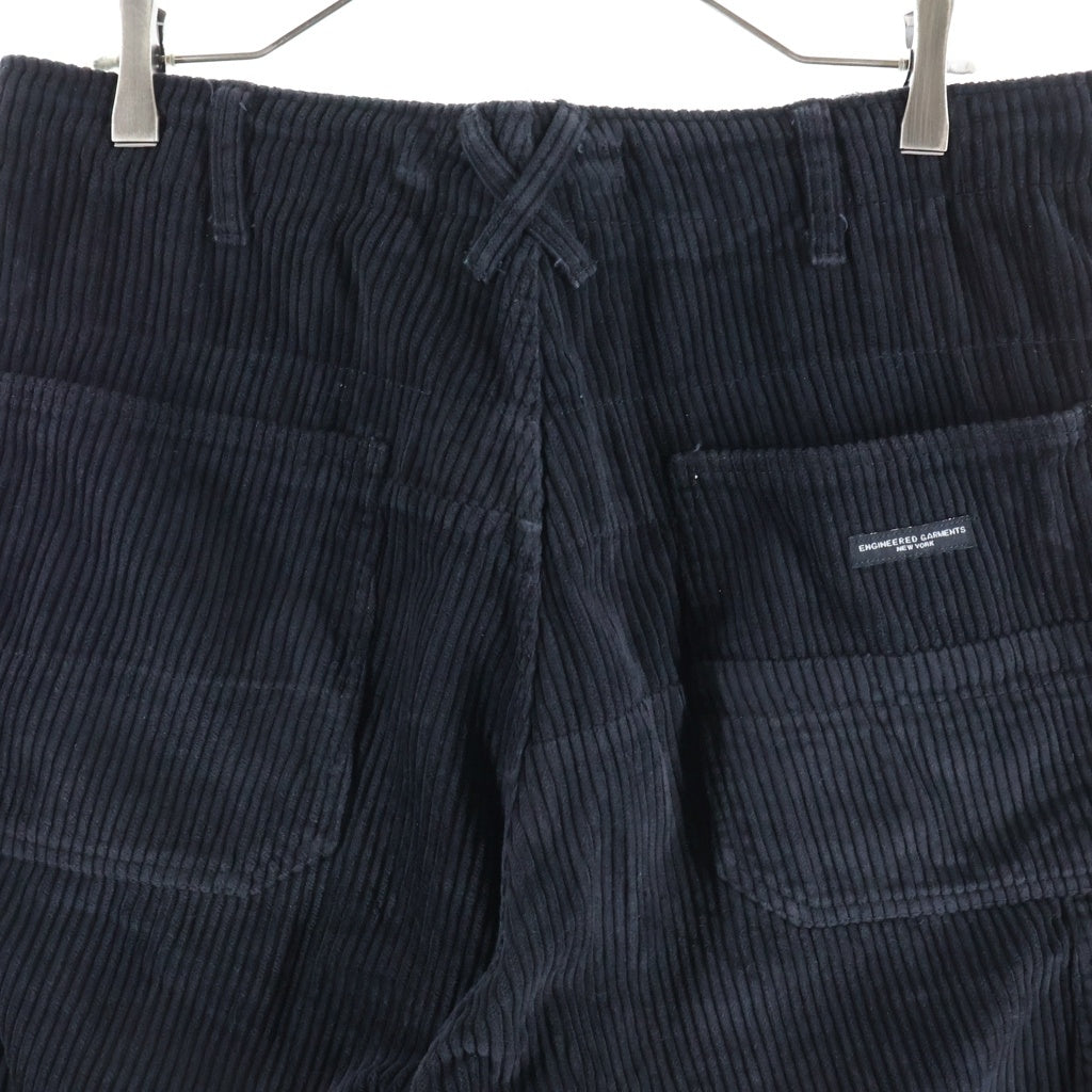 Engineered Garments(エンジニアド ガーメンツ) Painter Pants Corduroy ペインターパンツ 6w コーデュロイパンツ ブラック
