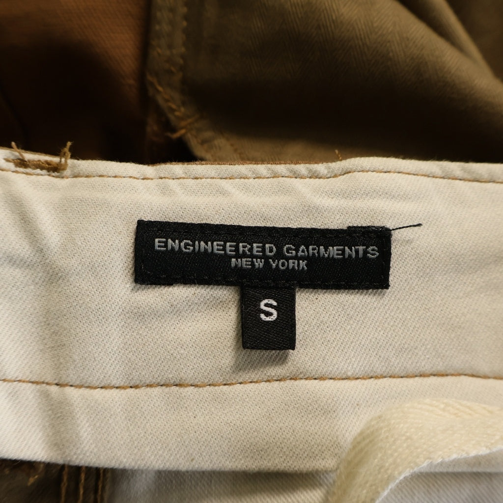 Engineered Garments(エンジニアド ガーメンツ) Work Pants ワークパンツ 切り替え ツートーン ブラウン
