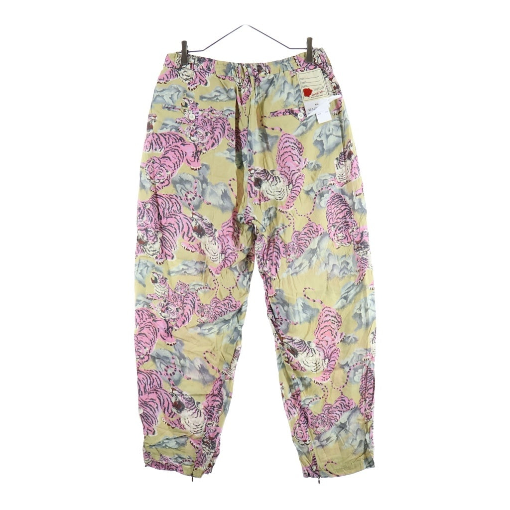 SEVESKIG(セヴシグ) 24SS ×NIPOALOHA Trousers HYAKUTORA トラウザーズ 虎柄 マルチカラー PT-SV-NYS-1004