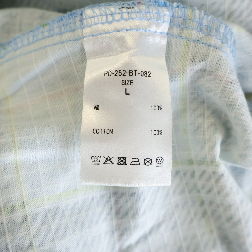 PHINGERIN(フィンガリン) RIPSTOP FLIGHT PANTS ORIGINAL PLAID イージーウエスト リップストップ フライトパンツ チェック柄 ブルー PD-252-BT-082